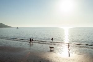 The Tide Is Out, Time For A Stroll On The Sand